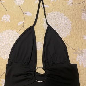 Shein Black crop top